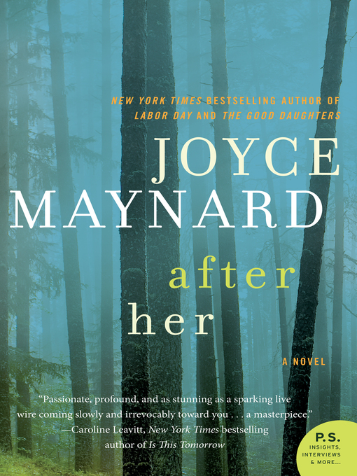 Title details for After Her by Joyce Maynard - Wait list